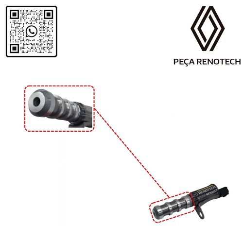 RN 64624R-X 237964624R VALVULA DE OLEO SOLENOIDE CABECOTE 1.0 12V B4D SAN IILOG II 2